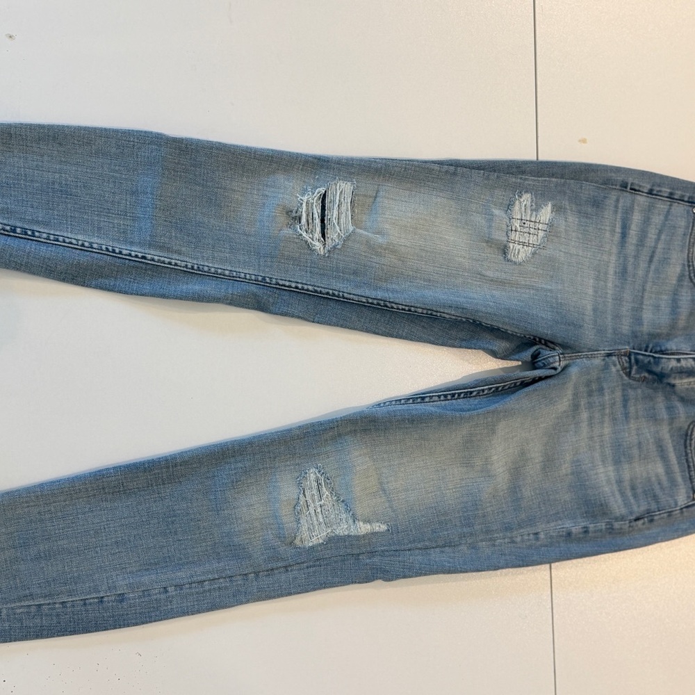 White House Black Market Light Blue Skinny Jeans